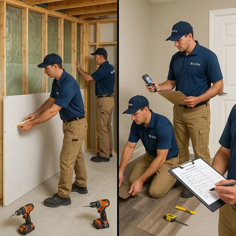 Repairs and Reconstruction process in Hugo, MN