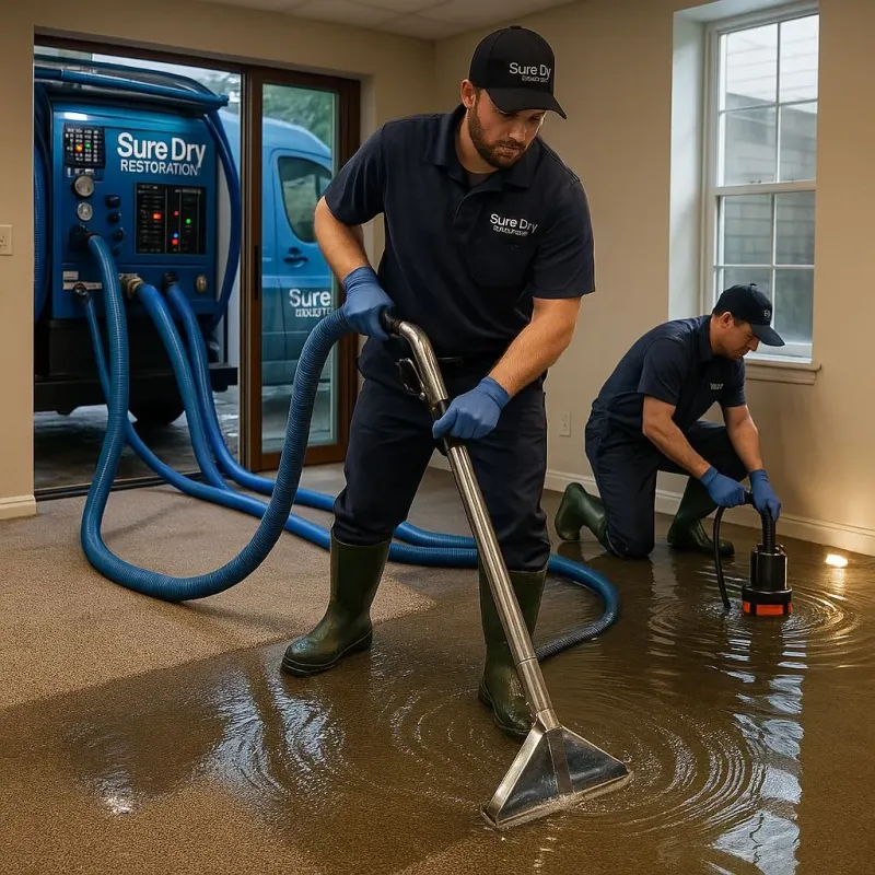 Water Extraction and Removal process in Hugo, MN